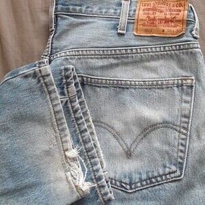 Levi's 550 Jeans Vintage Relaxed Fit Denim Pants 38X30
